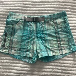 Columbia Sportswear women’s plaid shorts